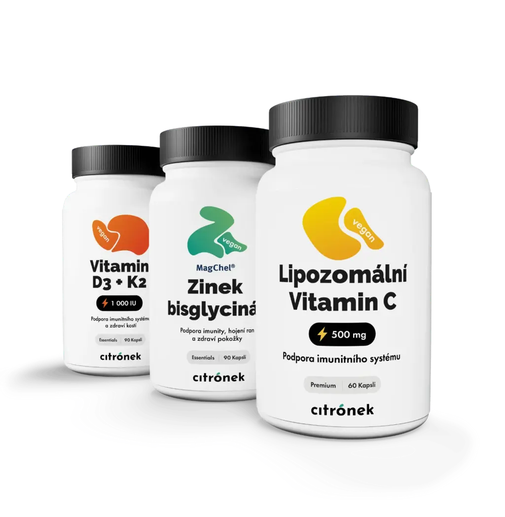 Esenciální vitamíny na imunitu