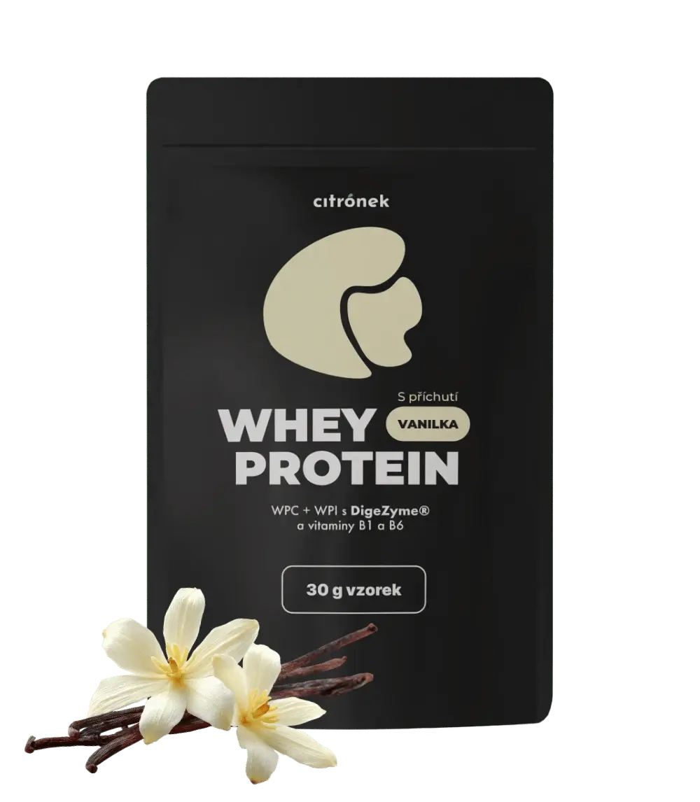 Whey protein vanilka vzoreček - 1x30g Vanilka