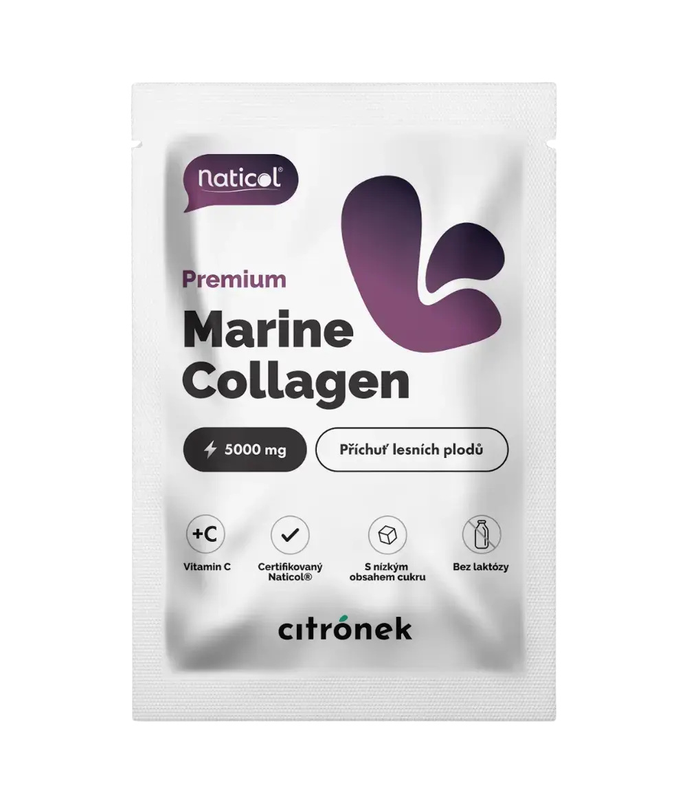 Vzoreček Mořský kolagen Naticol®, 5000mg, lesní plody - příchuť lesní plody