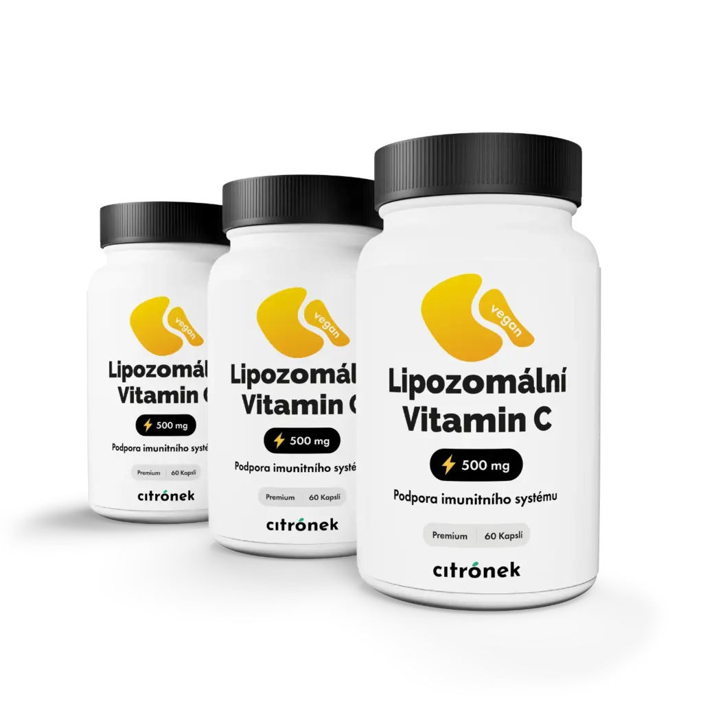 Lipozomální vitamin C - 3x60 kapslí