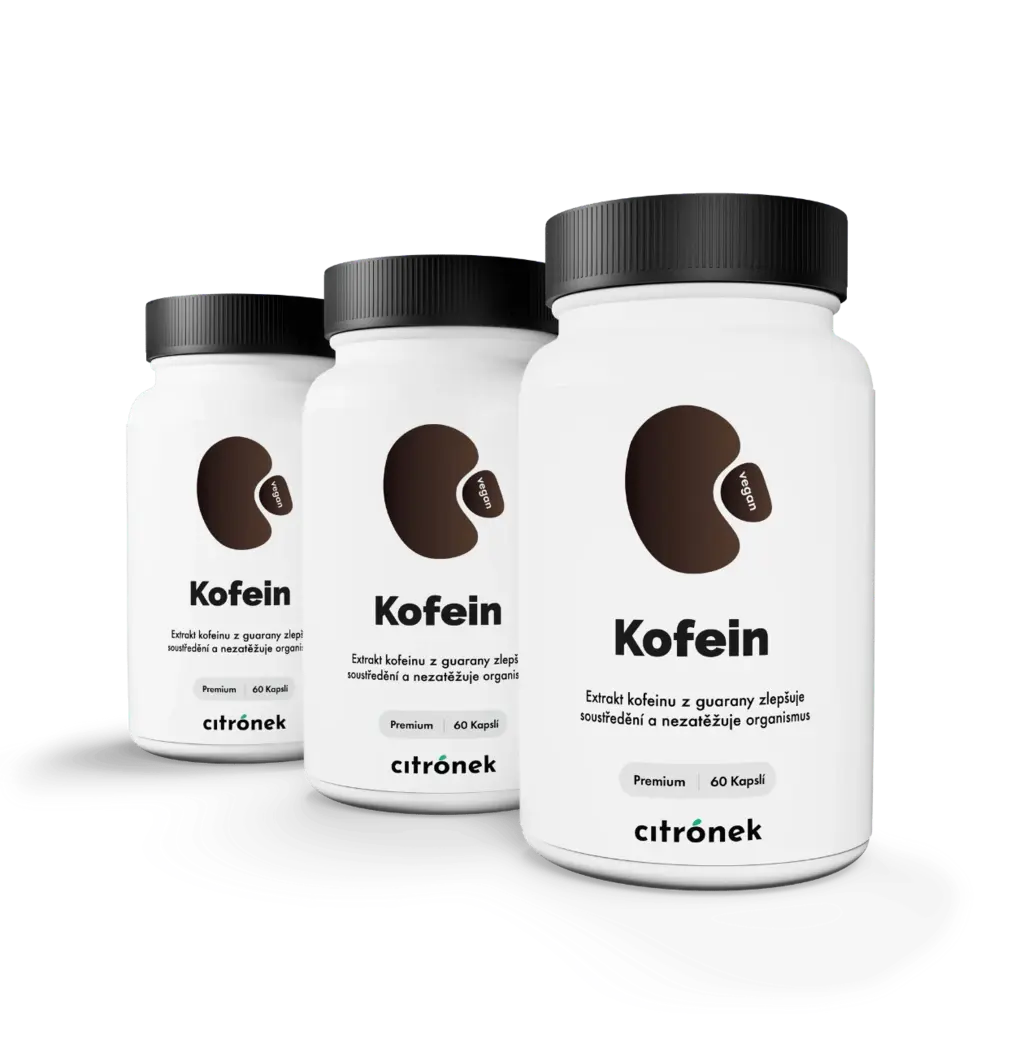 Kofein - 3x60 kapslí