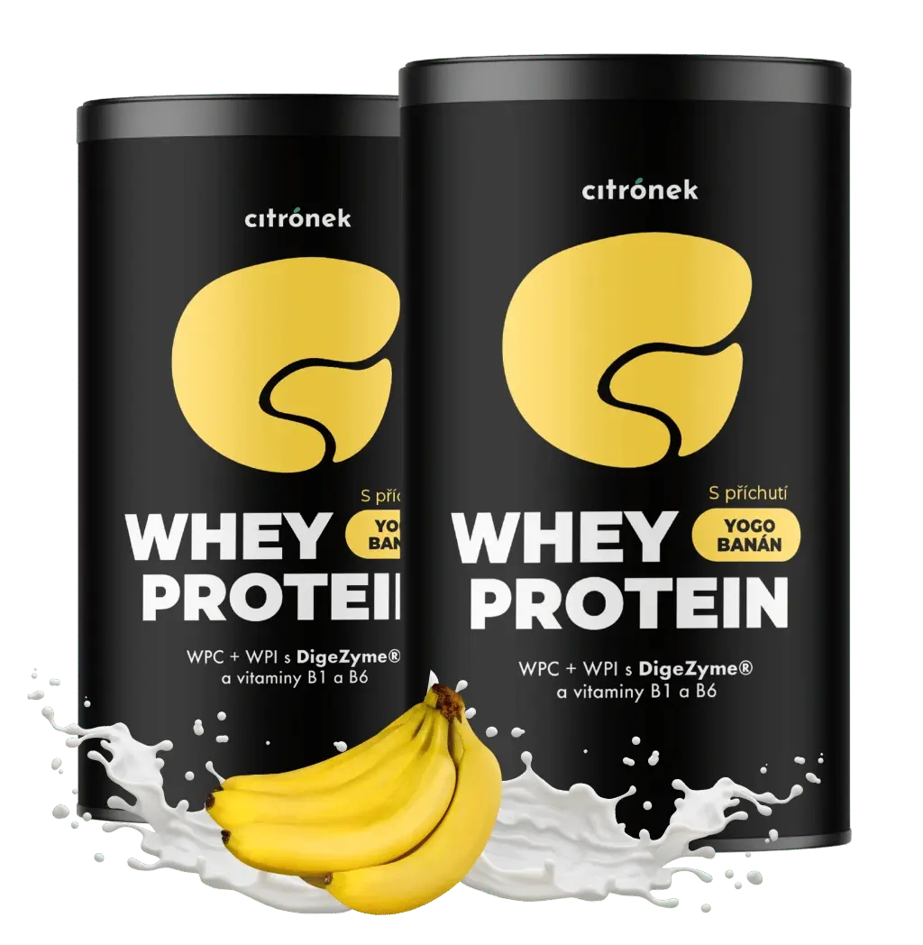 Whey protein yogobanán 450g - 2x450g