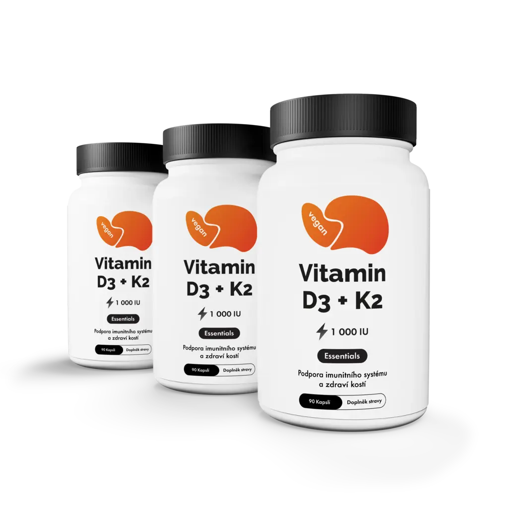 Vitamin D3+K2 - 2+1 zdarma