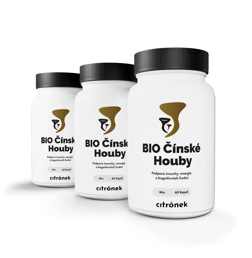 Čínské Houby - 3x60 kapslí