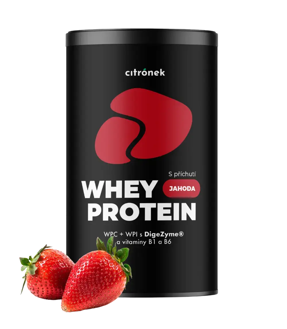 Whey Protein Jahoda 900g - 1x900g