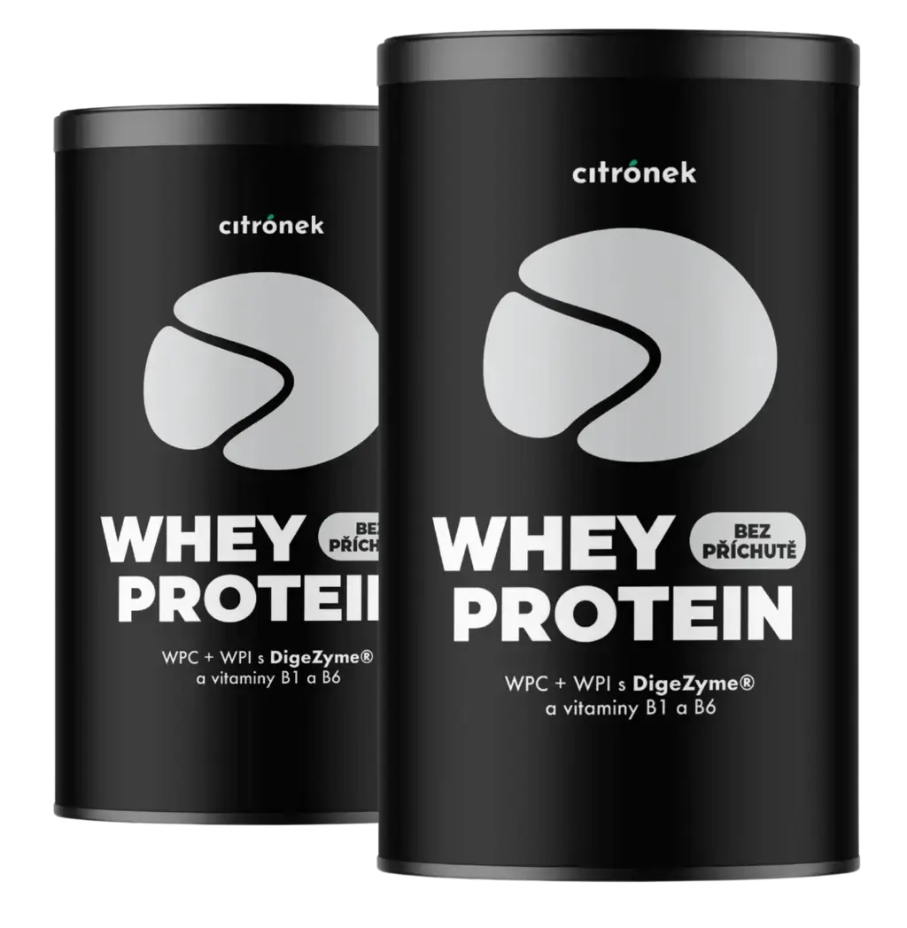 Whey protein bez příchutě 900g - 2x900g