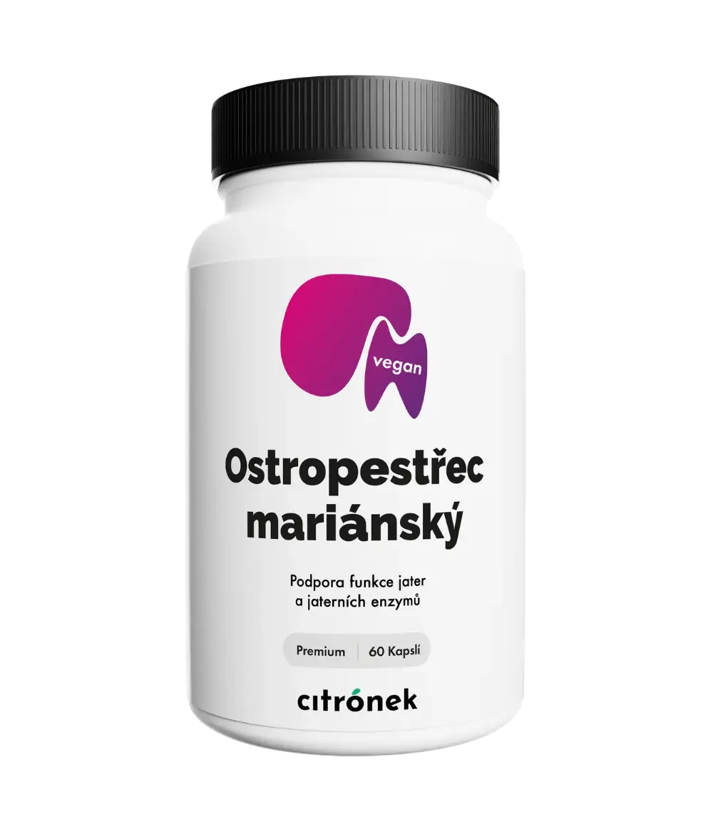 Ostropestřec mariánský - 60 kapslí
