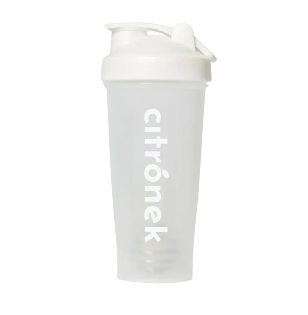Bílý Tritan Shaker Na Protein - Shaker Tritan bílá