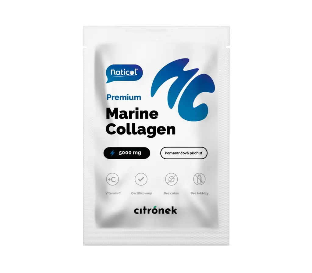 Vzoreček Mořský kolagen Naticol®, 5000mg, pomeranč 1