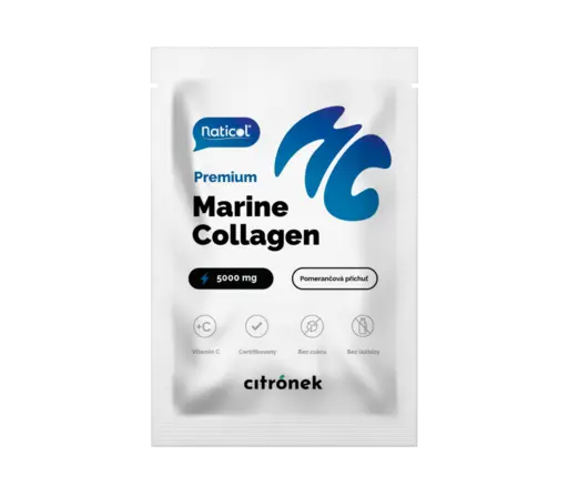 Vzoreček Mořský kolagen Naticol®, 5000mg, pomeranč - pomerančová příchuť