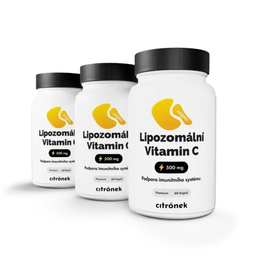 Lipozomální vitamin C - 3x60 kapslí