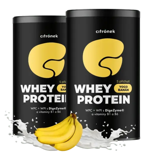 Whey protein yogobanán 450g - 2x450g