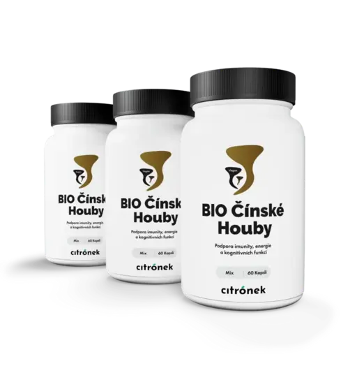 Čínské Houby - 3x60 kapslí