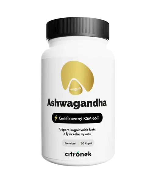 Ashwagandha KSM-66 - 60 kapslí