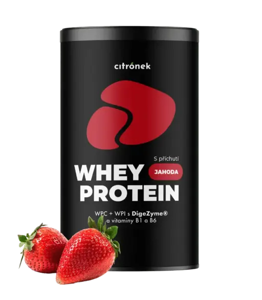 Whey protein jahoda 450g - 1x450g
