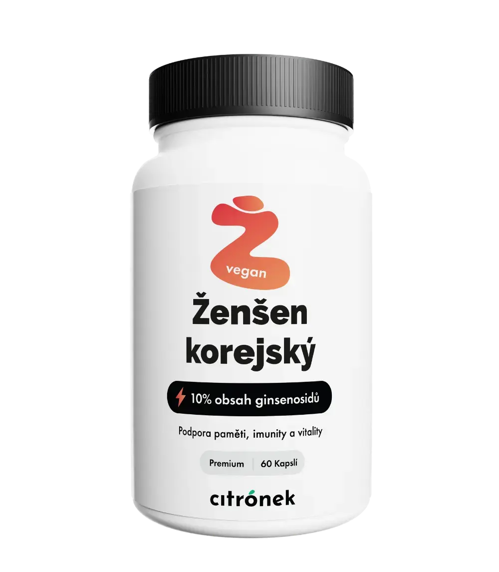 Ženšen korejský - 60 kapslí