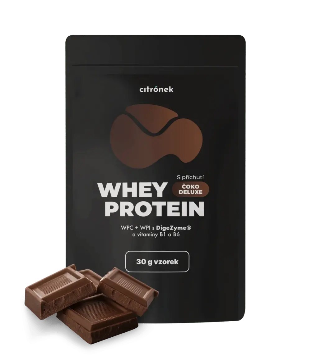 Whey protein čokoláda vzoreček - 1x30g Choco-deluxe